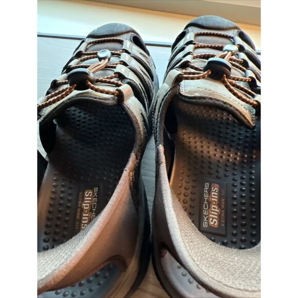 SKECHERS Tresmen Slip In Fisherman Sandals Mens Size 11 Xtra Wide Fit Chocolate main image 8